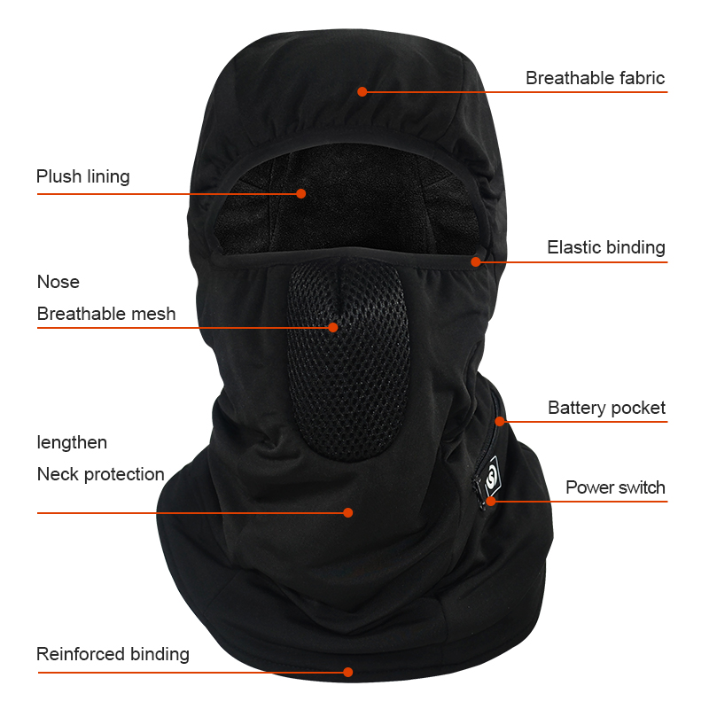 Savior Heat Heating Ski Mask W - Balaclava Ski Mask recension och pris