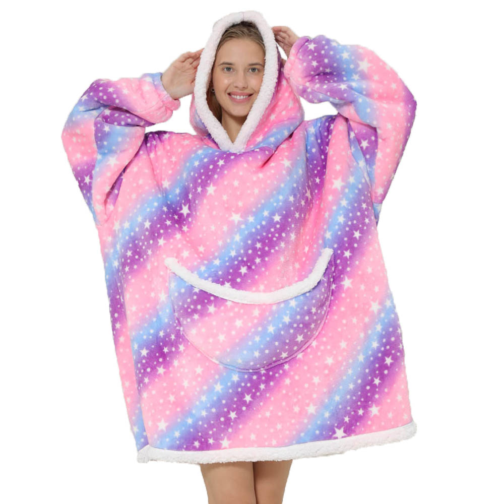 Lazy Hoodie Blanket Oversized  - Sherpa Hoodie Fleece recension och pris