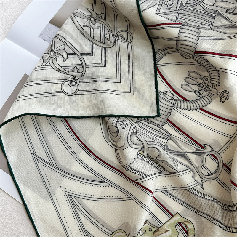 40% Silk 60% Wool Scarf 135x13 - Shawl Wrap Winter recension och pris