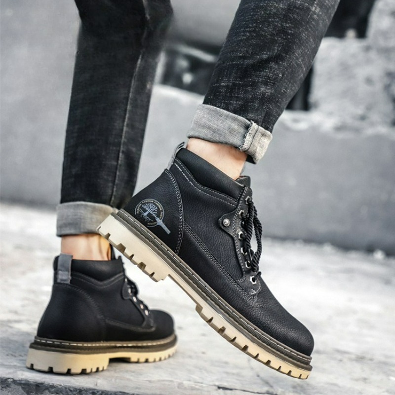 Men's Boots High-Top Casual Sh - Waterproof Winter Boot recension och pris