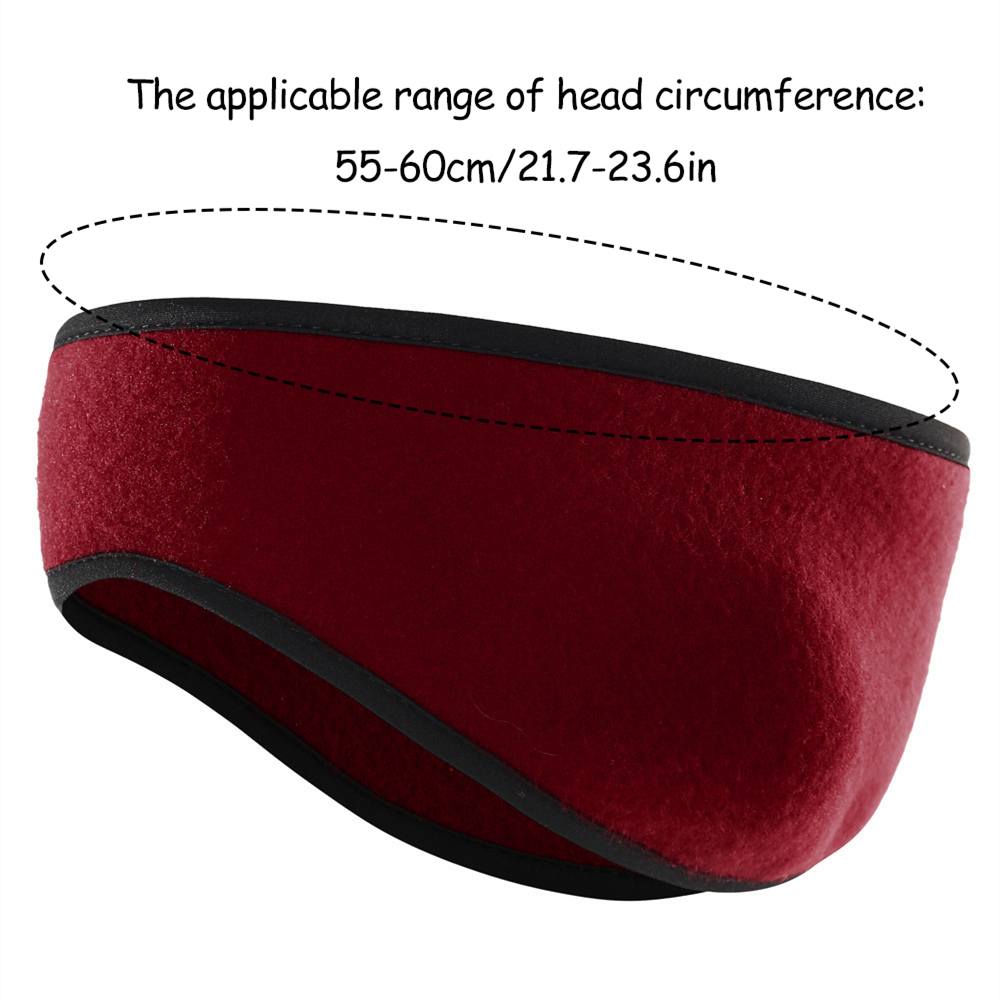 1Pc Winter Fleece Earmuffs Col - Fleece Ear Warmer Band recension och pris