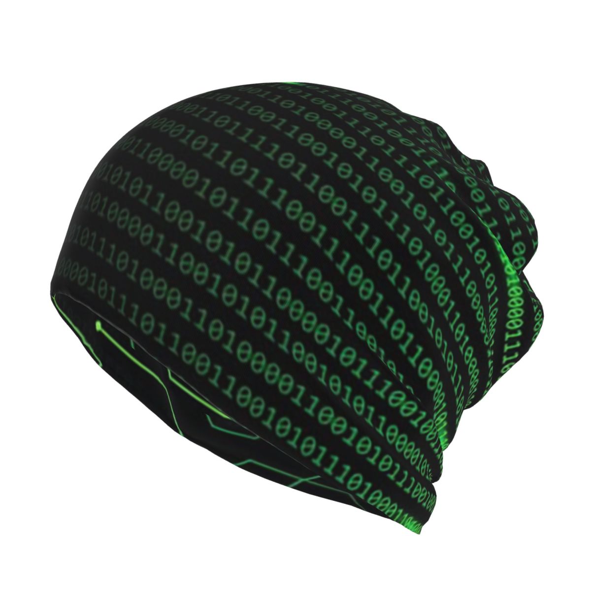 Binary Code Inside Throw Blank - Knit Beanie Hat Warm recension och pris