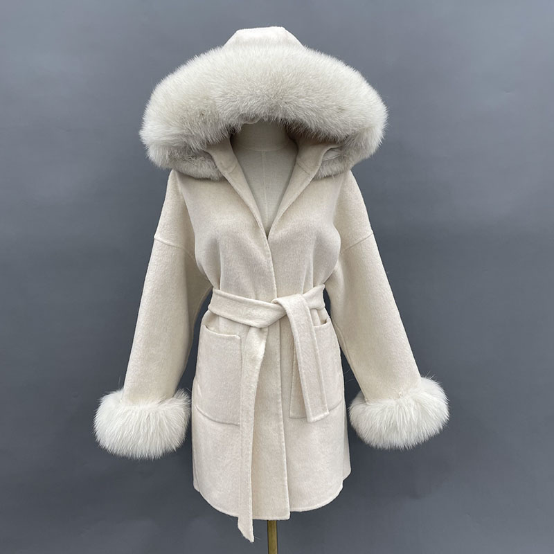 MISSJANEFUR Wool Coat with Rea - Wool Coat Peacoat recension och pris