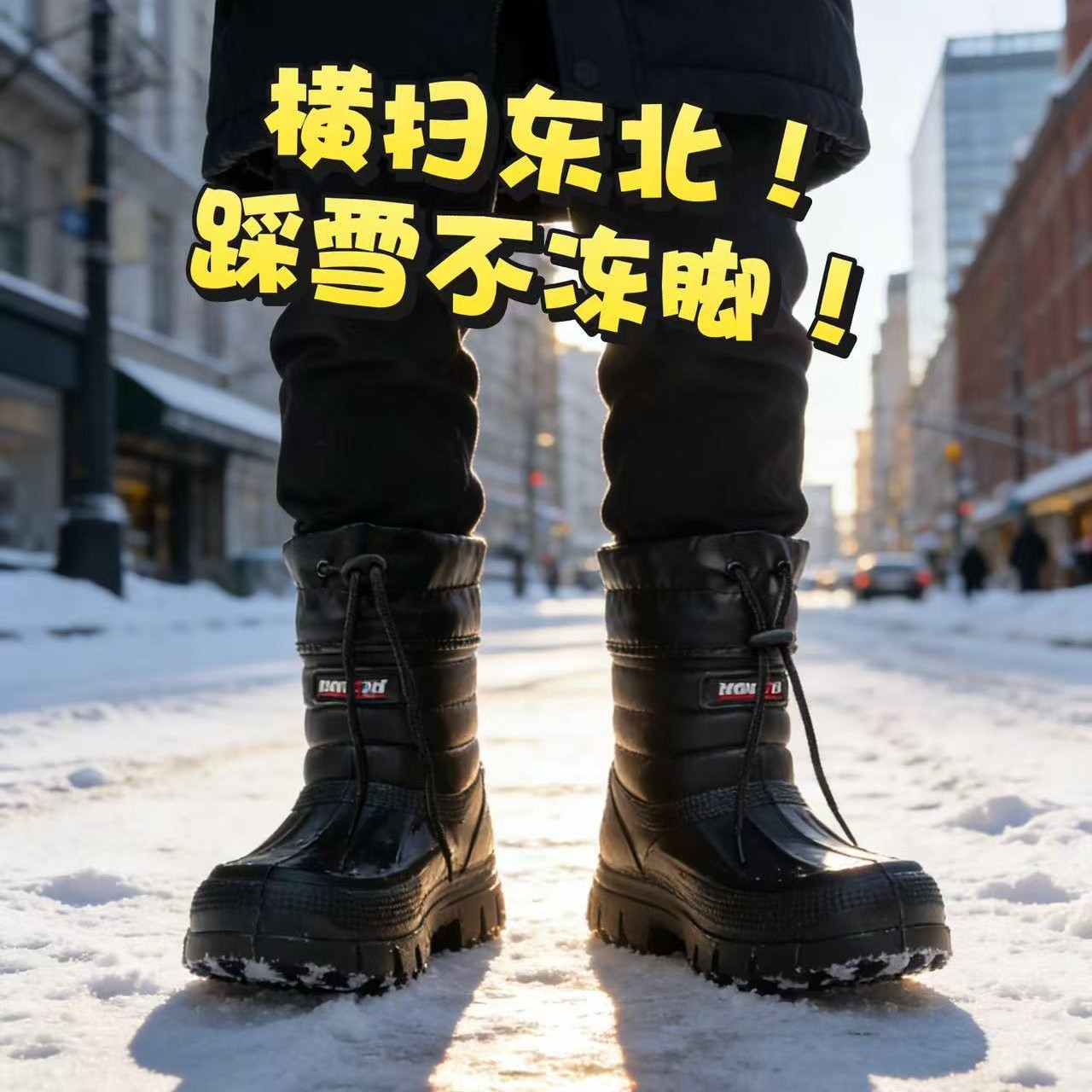 Snow boots men's new velvet wa - Waterproof Winter Boot recension och pris