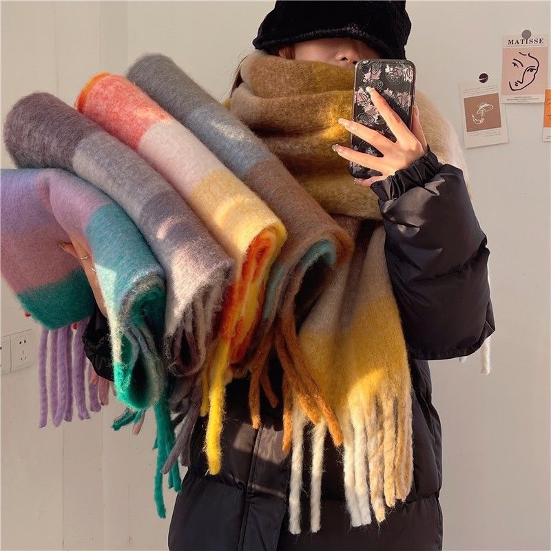 2025New Winter Thick Warm Scar - Cashmere Pashmina Wrap recension och pris
