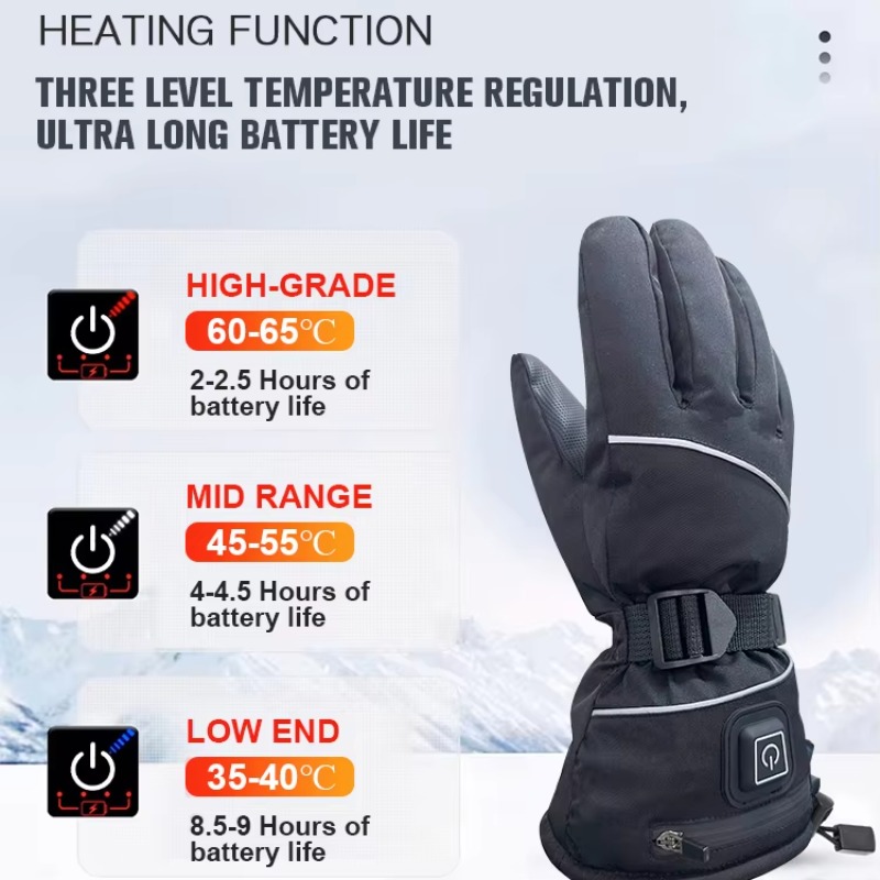 Snowboard Touchscreen Heat Win - Touch Screen Gloves recension och pris