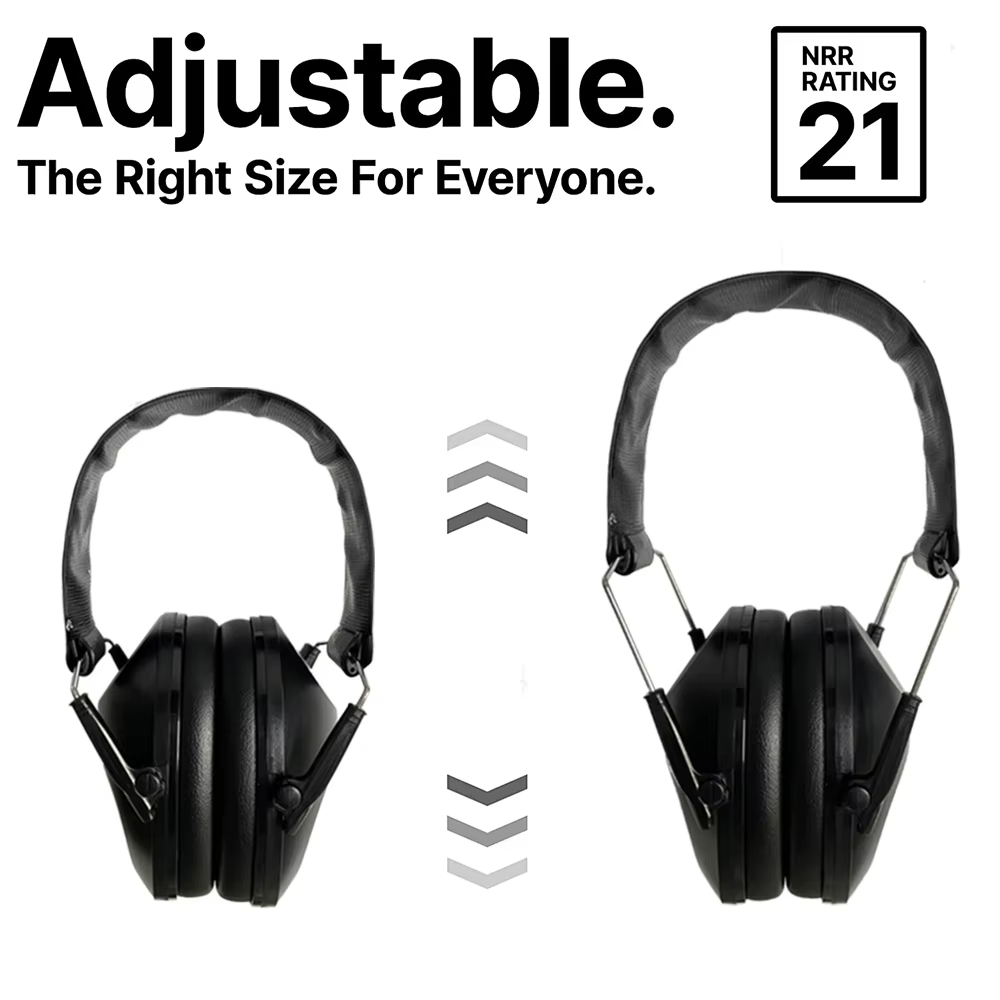 Noise Reduction Safety Ear Muf - Earmuffs Foldable recension och pris