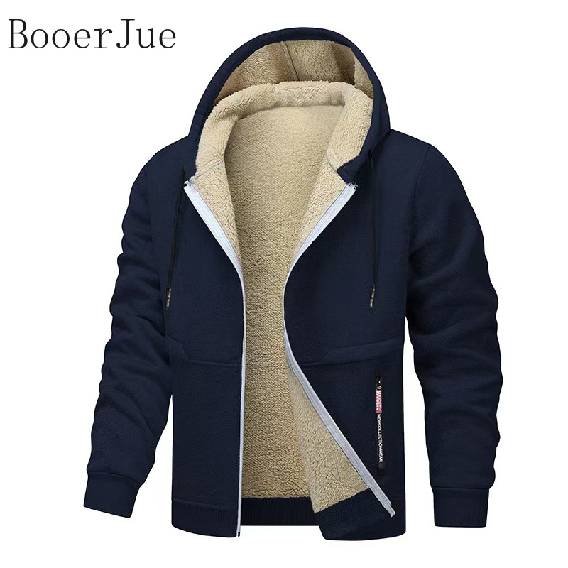 Thick Sherpa Lined Hooded Zipp - Sherpa Hoodie Fleece recension och pris