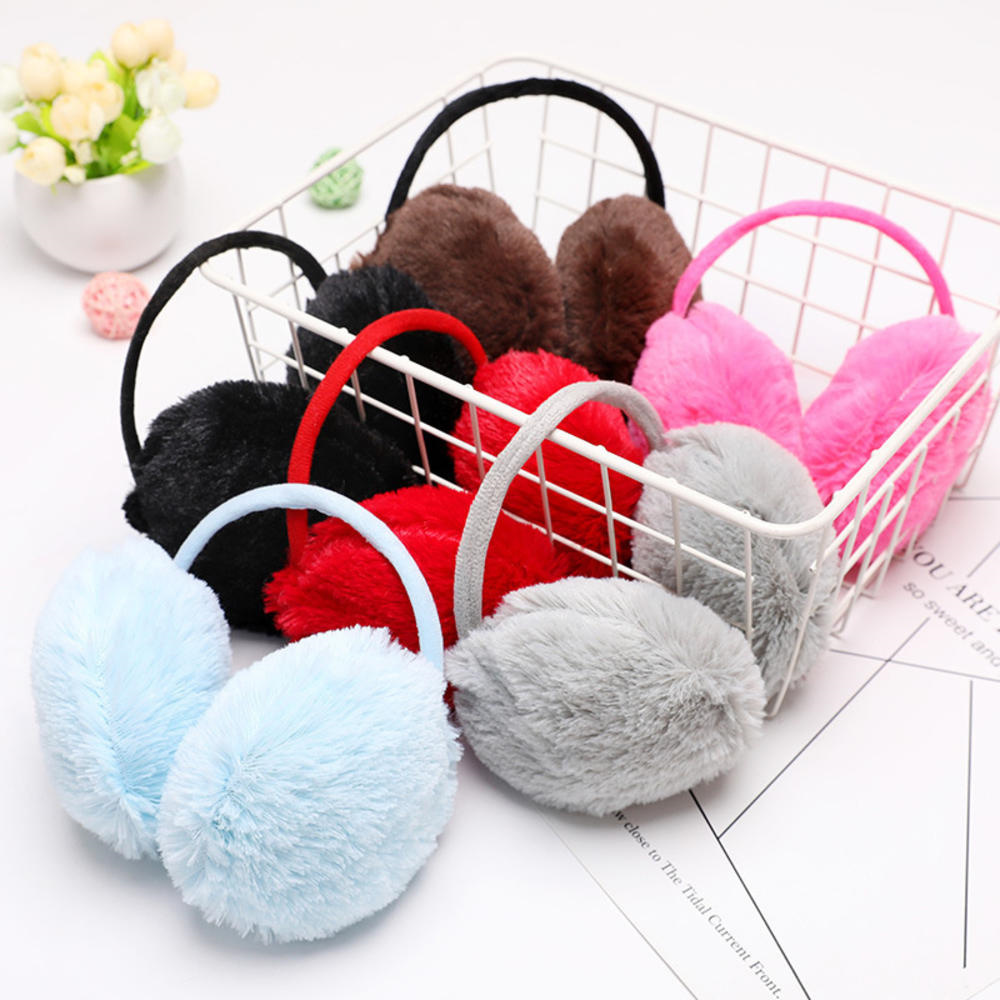 Winter Ear Muffs Fluffy Women  - Earmuffs Foldable recension och pris
