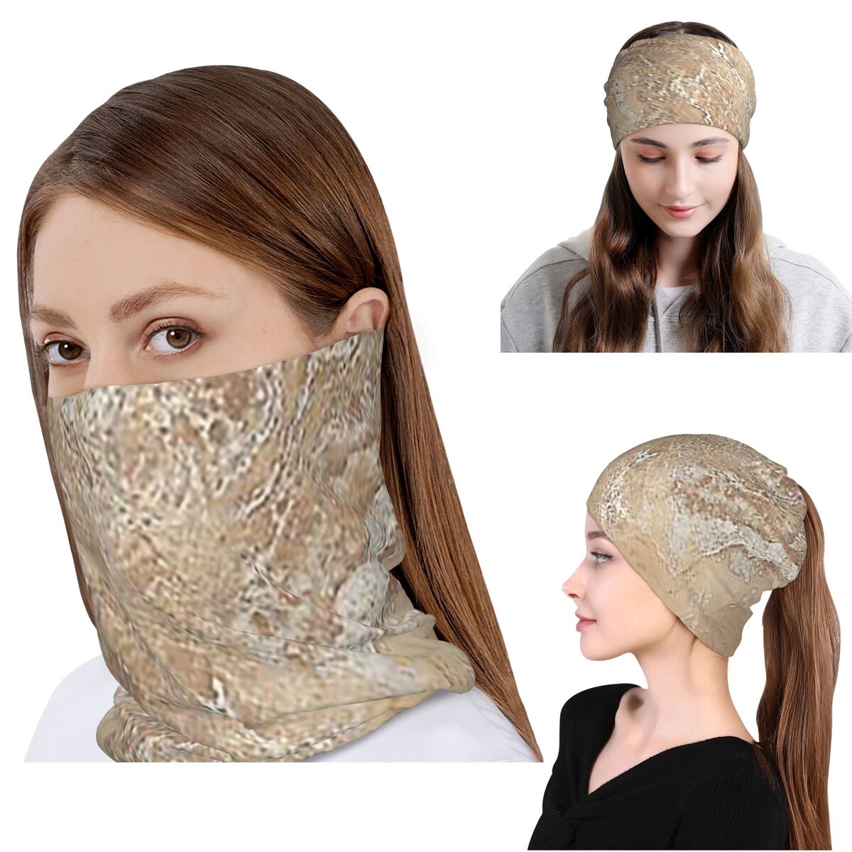 Contemporary Cream Beige Sand  - Knit Beanie Hat Warm recension och pris