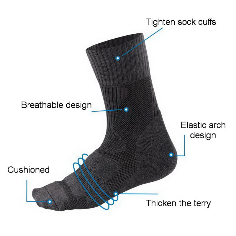 1 Pair Merino Wool Sock Winter - Thermal Sock Wool recension och pris