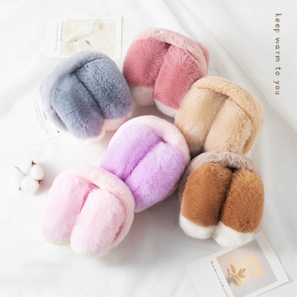 Fashion Faux Fur Ear Muffs Can - Earmuffs Foldable recension och pris