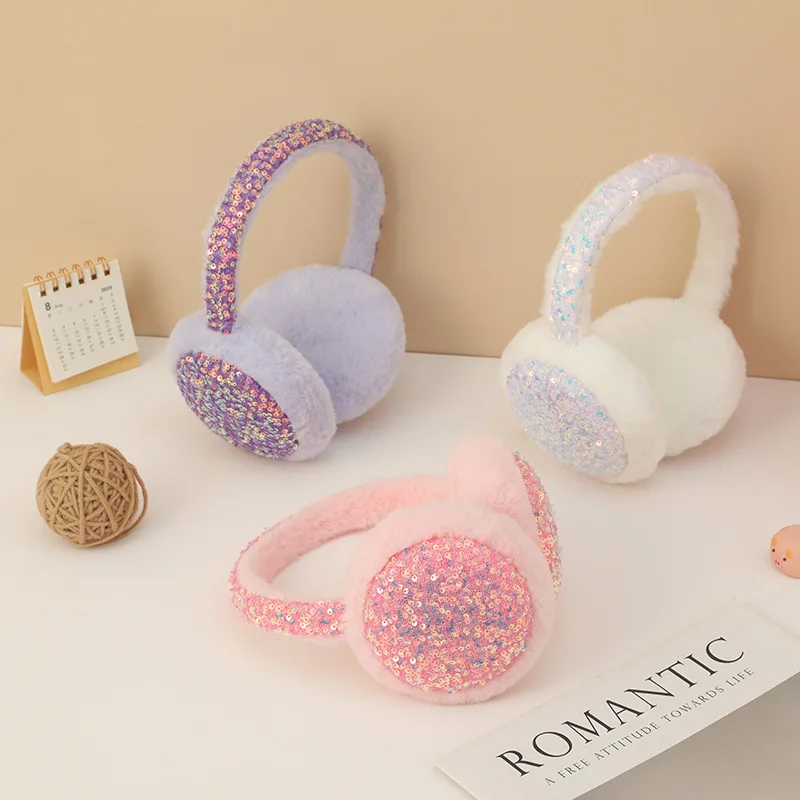 Women's Earmuffs Korean Glitte - Earmuffs Foldable recension och pris