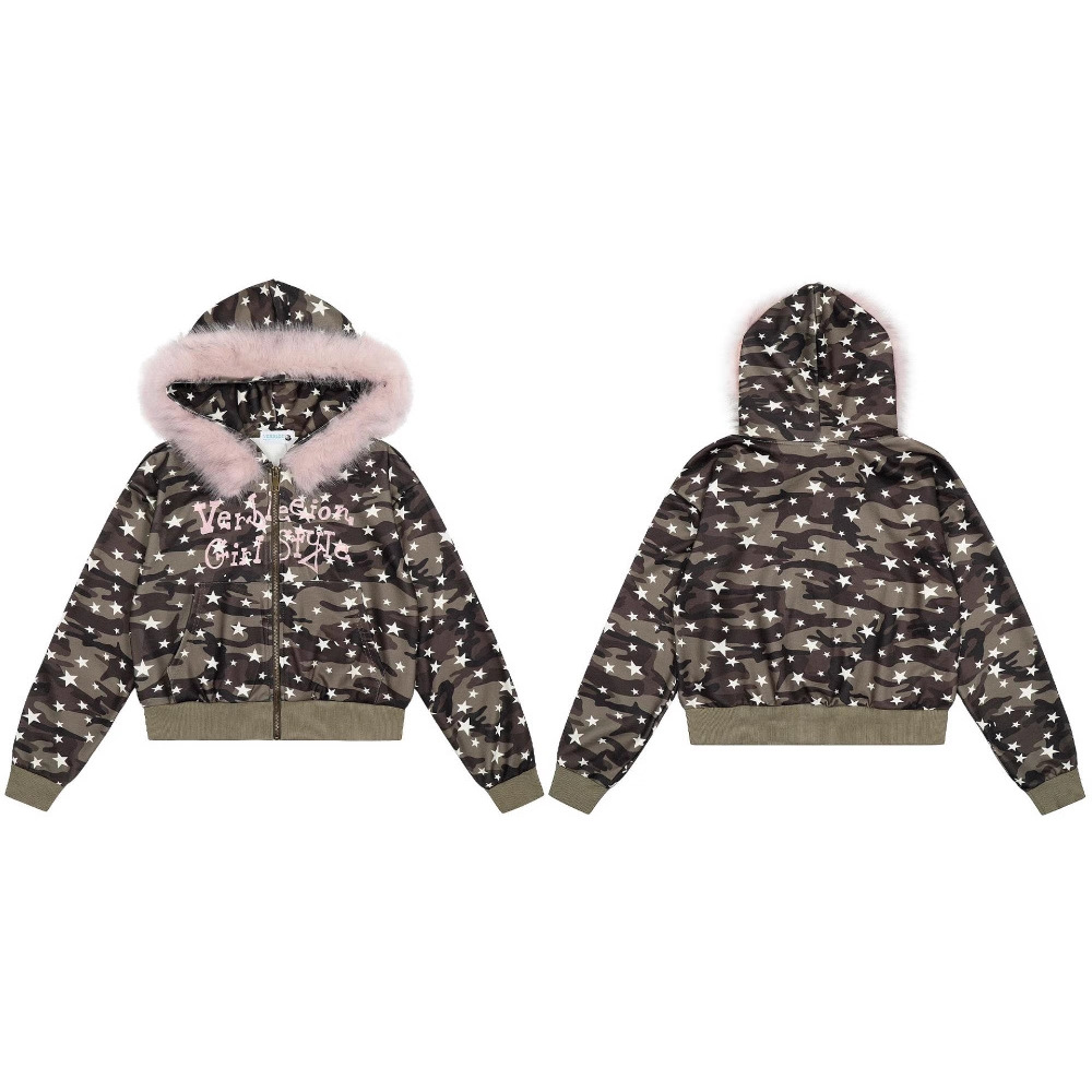 Men Zip Up Hoodie High Street  - Sherpa Hoodie Fleece recension och pris