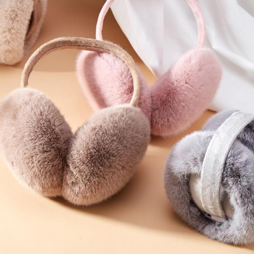 Women Winter Earmuffs Plush Ea - Earmuffs Foldable recension och pris
