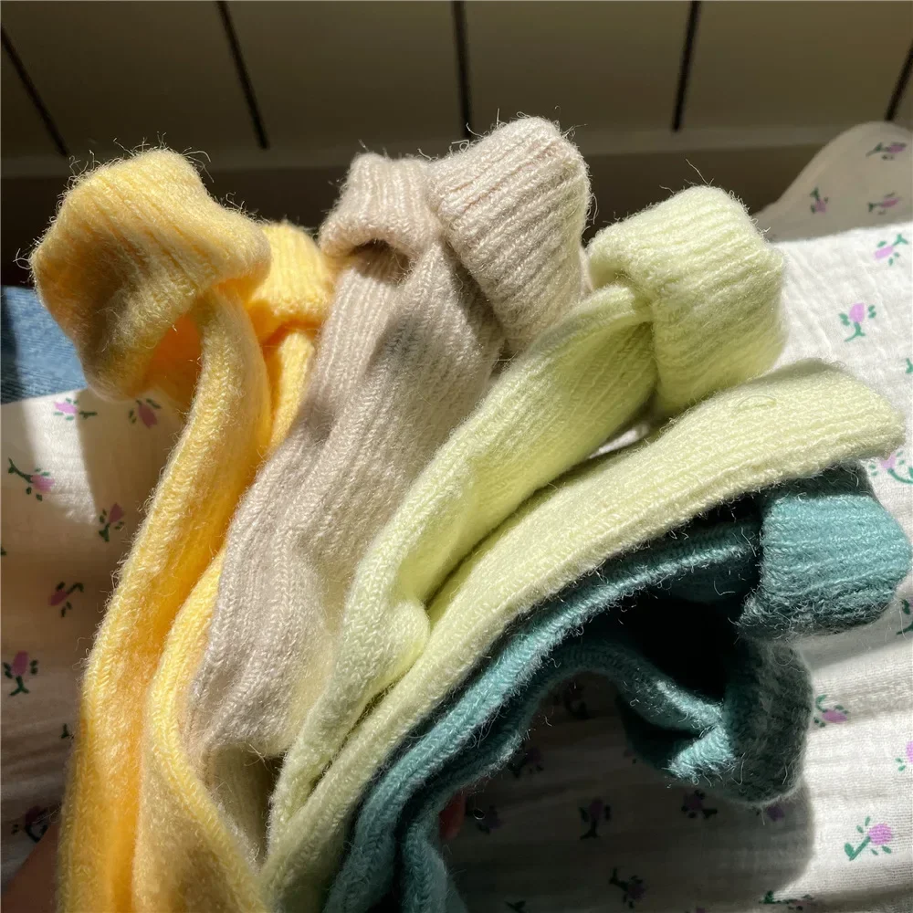 Solid Color Women Winter Thick - Thermal Sock Wool recension och pris