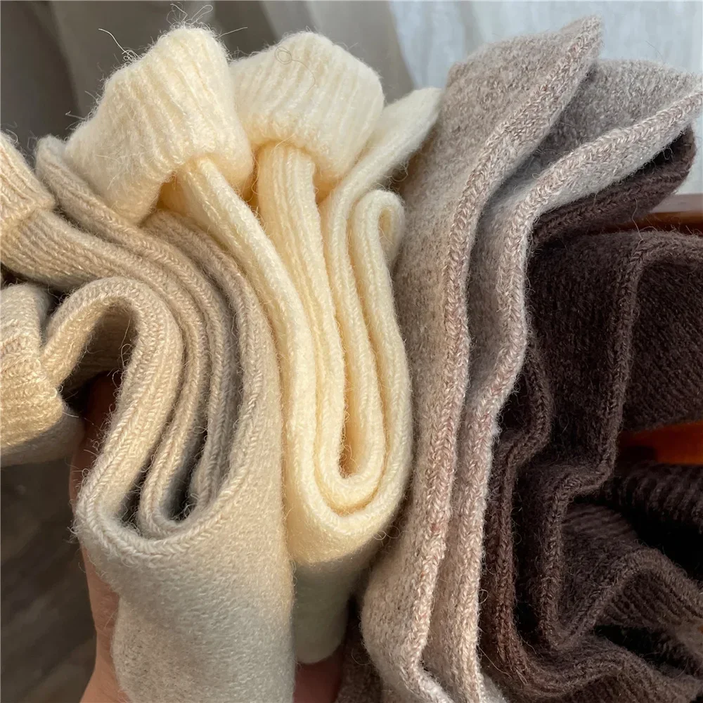 Solid Color Women Winter Thick - Thermal Sock Wool recension och pris