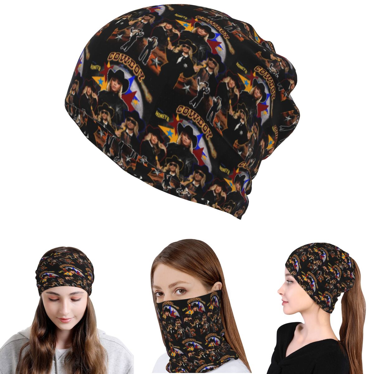 Cowboy Carter Beyonce New Albu - Knit Beanie Hat Warm recension och pris