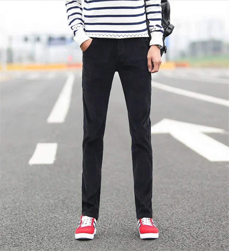 2023 Autumn Winter Men's Casua - Corduroy Pant Warm recension och pris