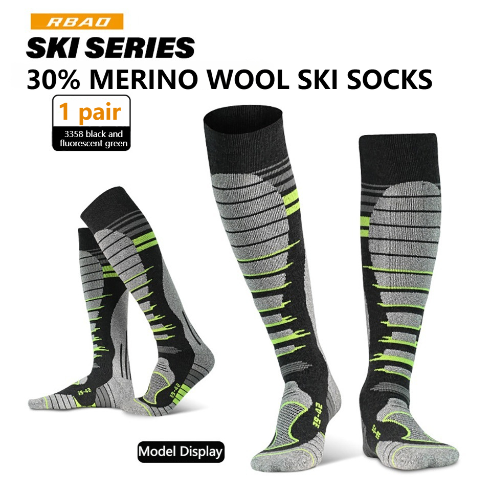 GTUBIKE Merino Wool Ski Socks, - Thermal Sock Wool recension och pris
