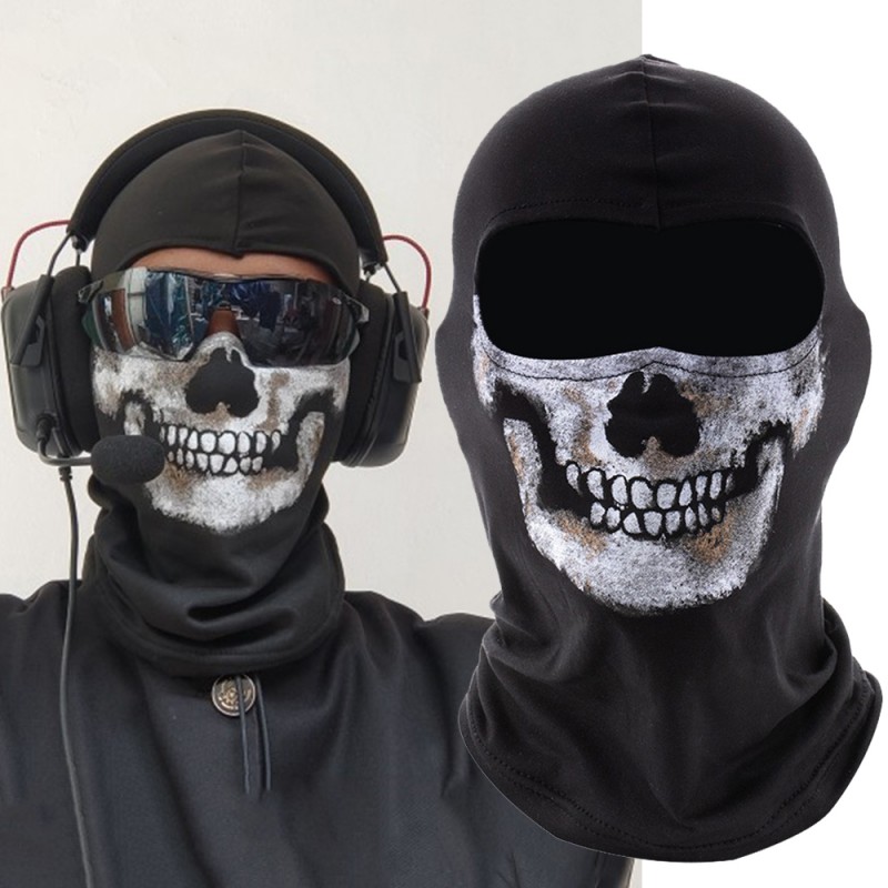 Game COD Ghost Skull Cosplay S - Balaclava Ski Mask recension och pris
