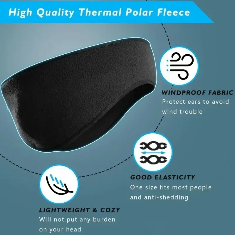 1Pcs Stylish Winter Headband E - Winter Headband Fleece recension och pris