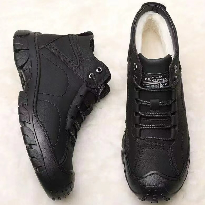 Men's Boots Lace Up Ankle Boot - Waterproof Winter Boot recension och pris