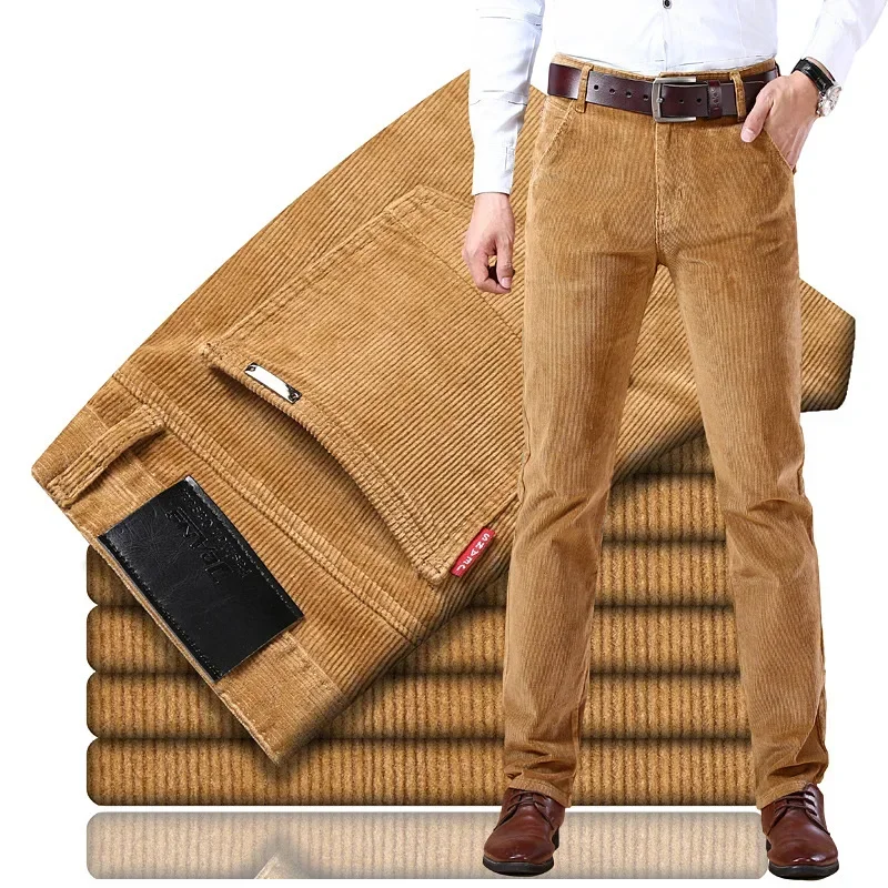 2025 Spring Autumn Men's Cordu - Corduroy Pant Warm recension och pris