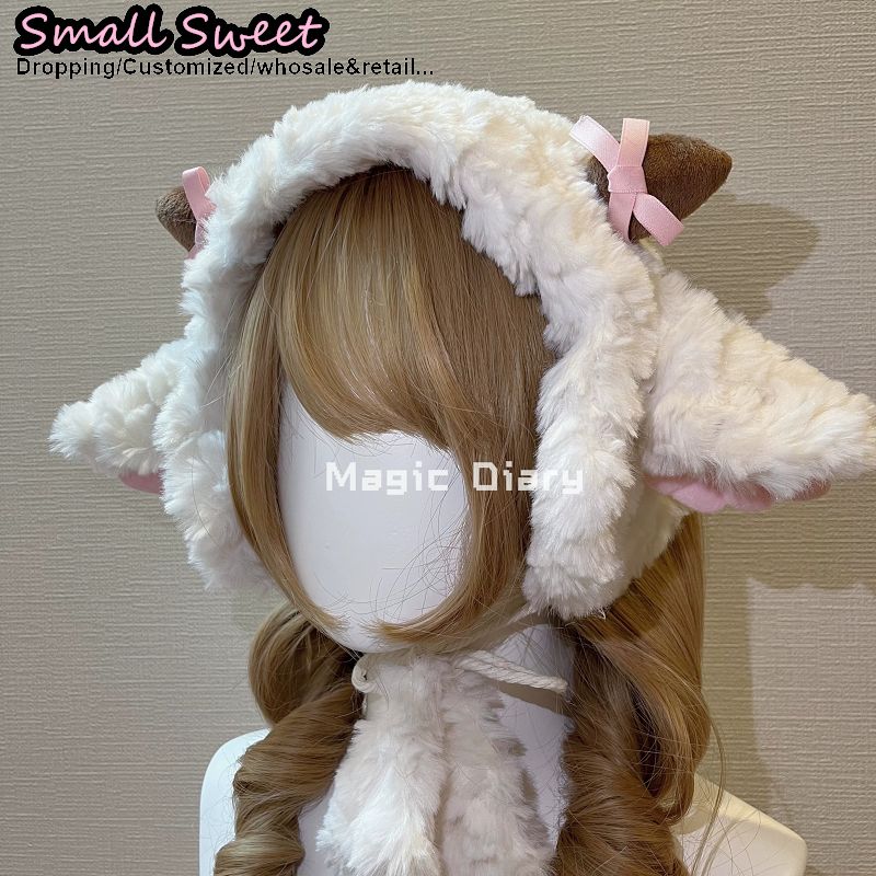 Women Subcultural Y2K Girl Lam - Winter Headband Fleece recension och pris