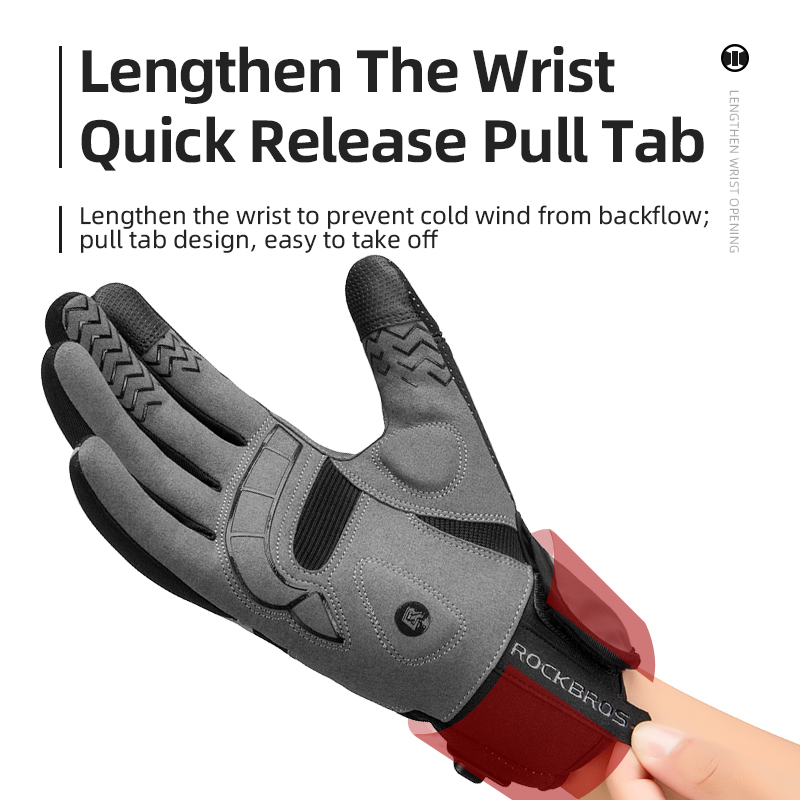 ROCKBROS Heated Winter Glove C - Touch Screen Gloves recension och pris