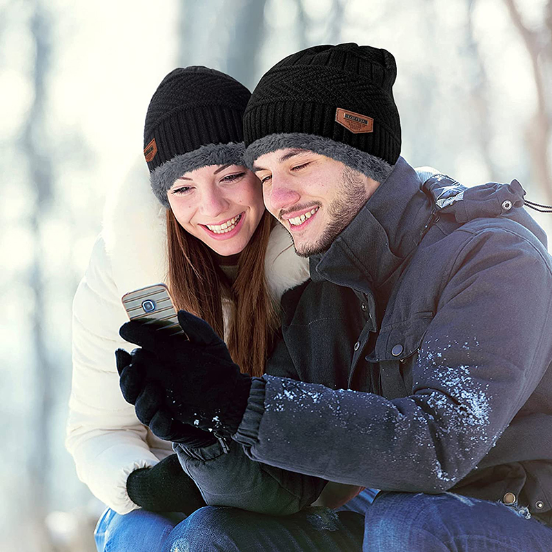 New Winter Beanie Hat for Men  - Wool Scarf Men recension och pris