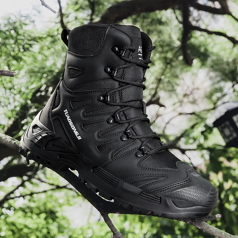 Men's Outdoor Hiking Tactical  - Waterproof Winter Boot recension och pris