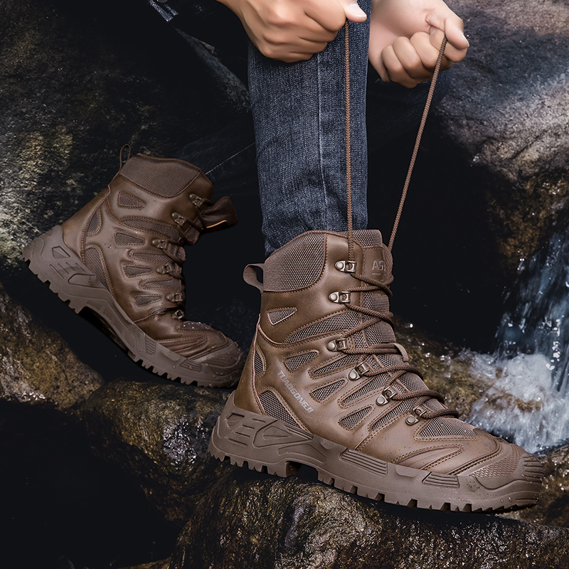 Men's Outdoor Hiking Tactical  - Waterproof Winter Boot recension och pris