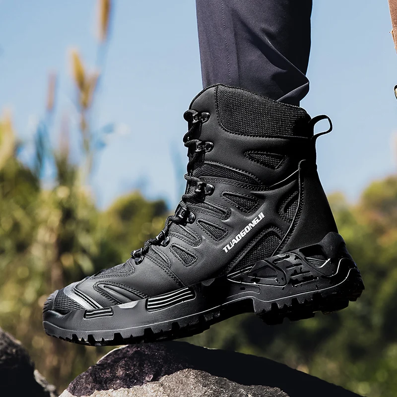 Men's Outdoor Hiking Tactical  - Waterproof Winter Boot recension och pris