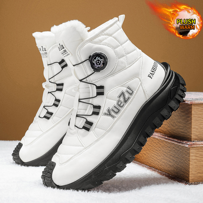 Big Size Men‘s Winter Snow Boo - Waterproof Winter Boot recension och pris