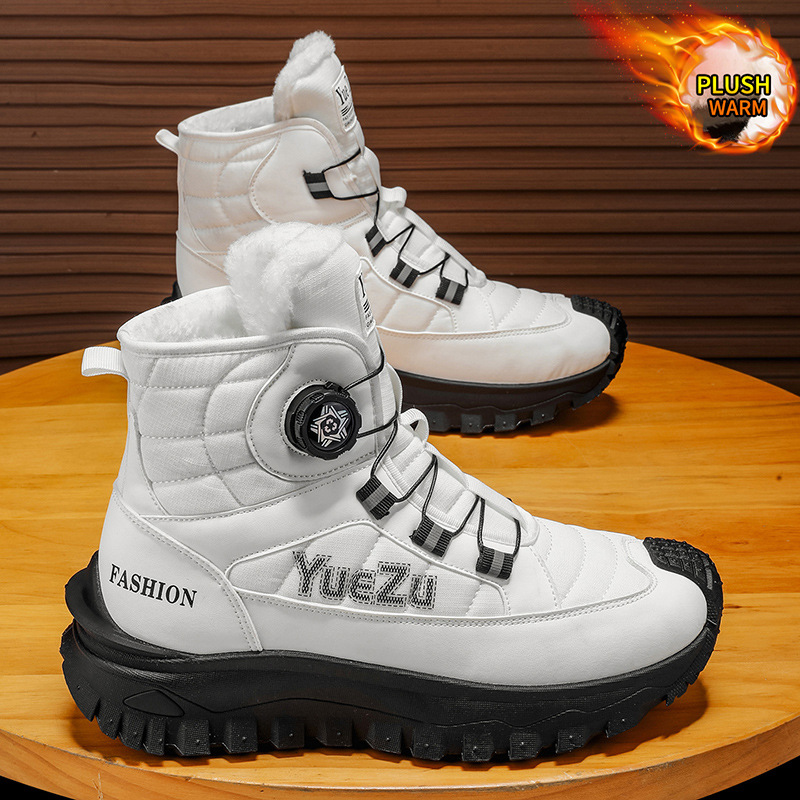 Big Size Men‘s Winter Snow Boo - Waterproof Winter Boot recension och pris