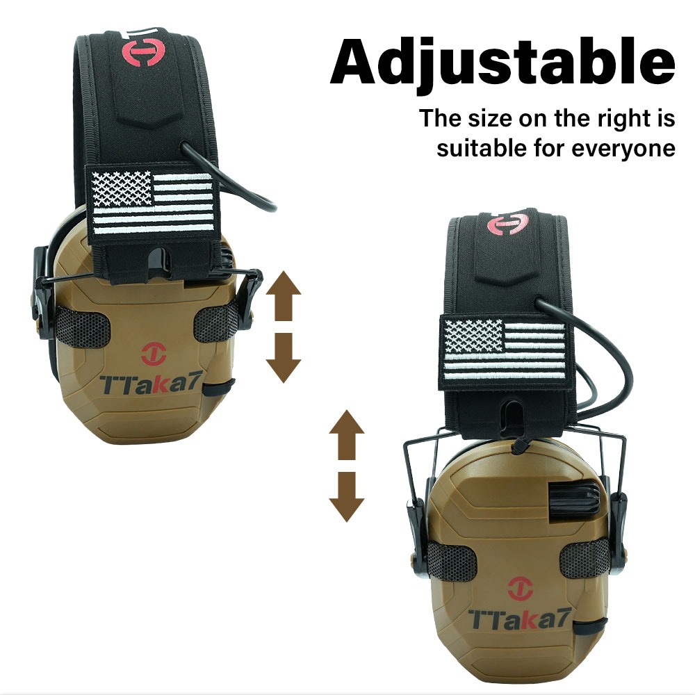 New W1/W3 Foldable Electronic  - Earmuffs Foldable recension och pris