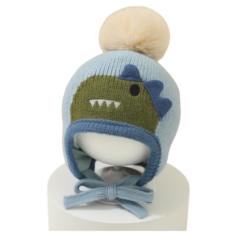 Cute Cartoon Animals Pompom Ha - Knit Beanie Hat Warm recension och pris