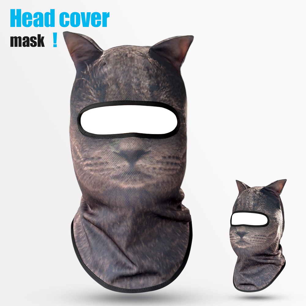 3D cat animal skiing Balaclava - Balaclava Ski Mask recension och pris