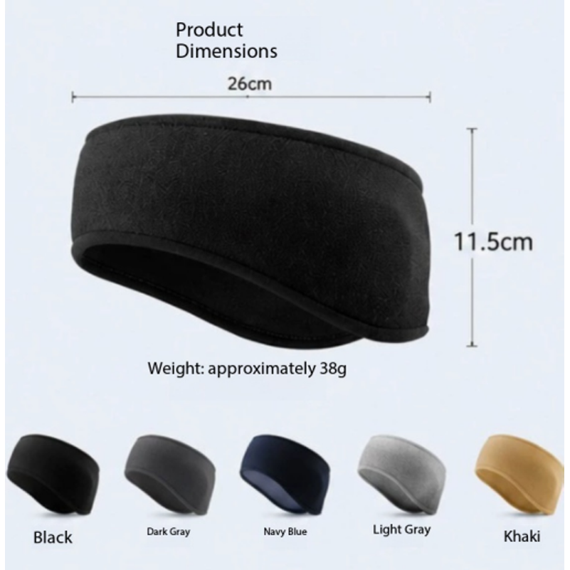Winter Outdoor Cycling Headban - Winter Headband Fleece recension och pris