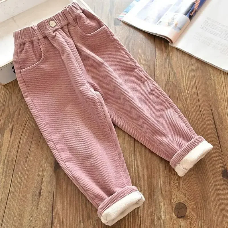 Girls Corduroy Pants Winter Wa - Corduroy Pant Warm recension och pris