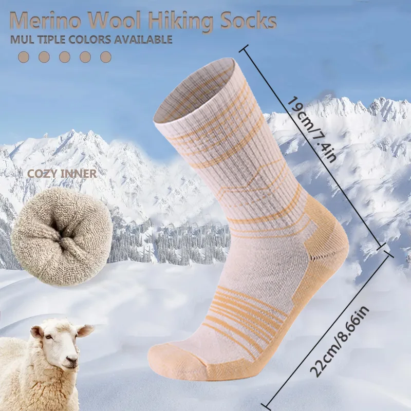 Merino Wool Boot Socks Thermal - Thermal Sock Wool recension och pris