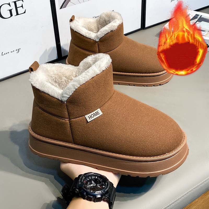 Popular Autumn and Winter Flee - Waterproof Winter Boot recension och pris